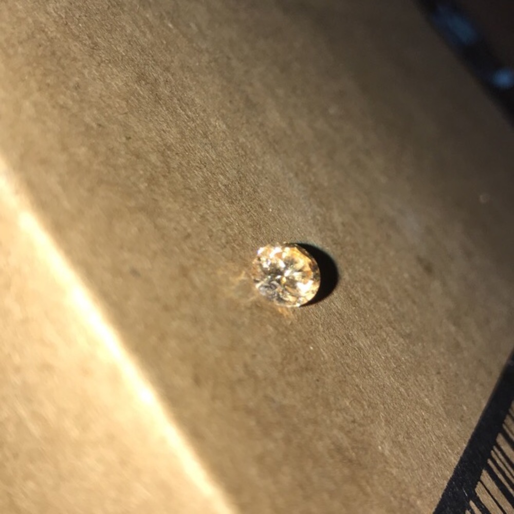 Lindenwold 6.5 mm Rose Gold Jem stone